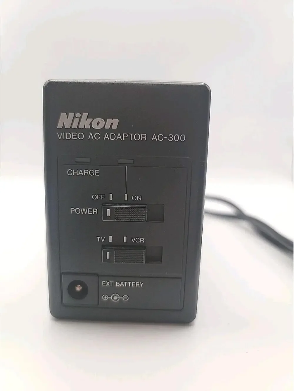 Nikon Video AC Adaptor AC-300 Untested Camera Video Cord To TV Or VCR.